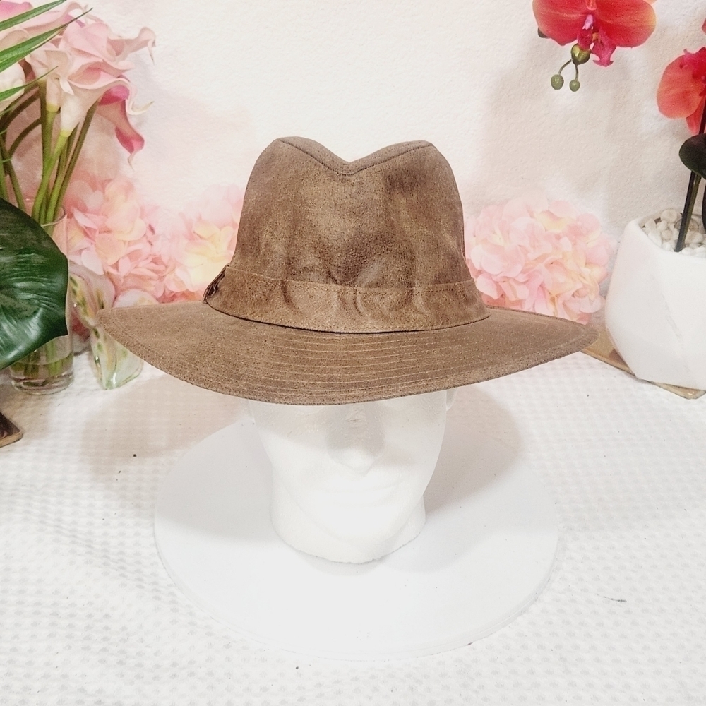BROOKLYN Hat Co Brown Fedora Hat Medium
